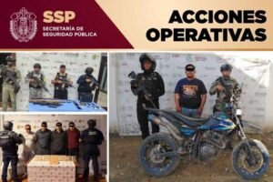 Detienen a presunto integrante de una célula delictiva durante operativos de fin de semana